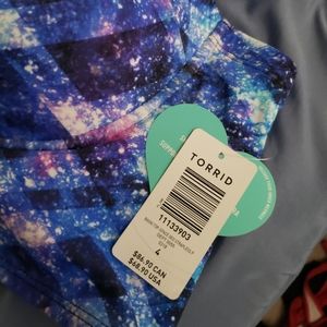 NWT Torrid Mermaid swim top